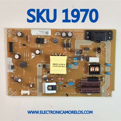 FUENTE DE PODER PARA TV INSIGNIA / NUMERO DE PARTE  PLTVKL231XXA2CU / 715G8098-P01-000-002S / (U)PLTVKL231XXA2CU / 231XXA2CU / 5311081P0394 / PANEL TPT320B5-H2F01.D REV:S01K / MODELO NS-32DF310NA19